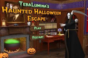 Haunted halloween village escape прохождение